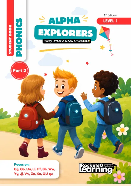 Alpha Explorers Phonics Level 1 Student Book Part 2