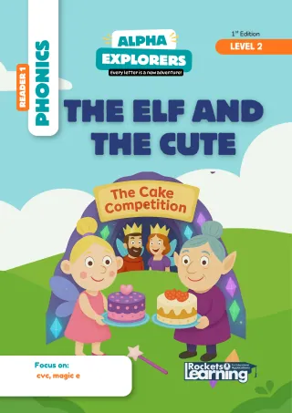 Alpha Explorers decodable reader 1: The Elf and the Cute